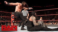 Roman Reigns vs. Elias - Intercontinental Championship Match: Raw, Nov. 27, 2017