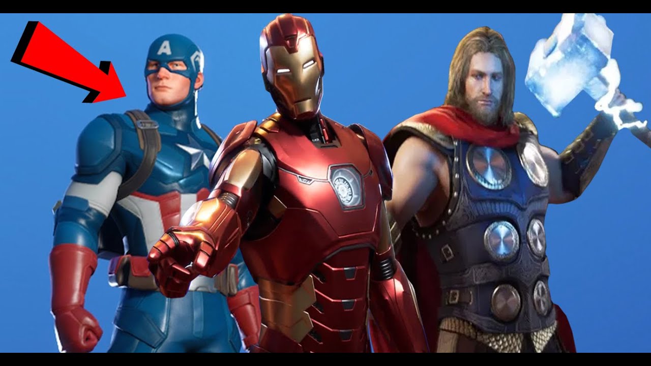 **NEW** How To Get Captain America & Iron Man Skin MARVEL ...