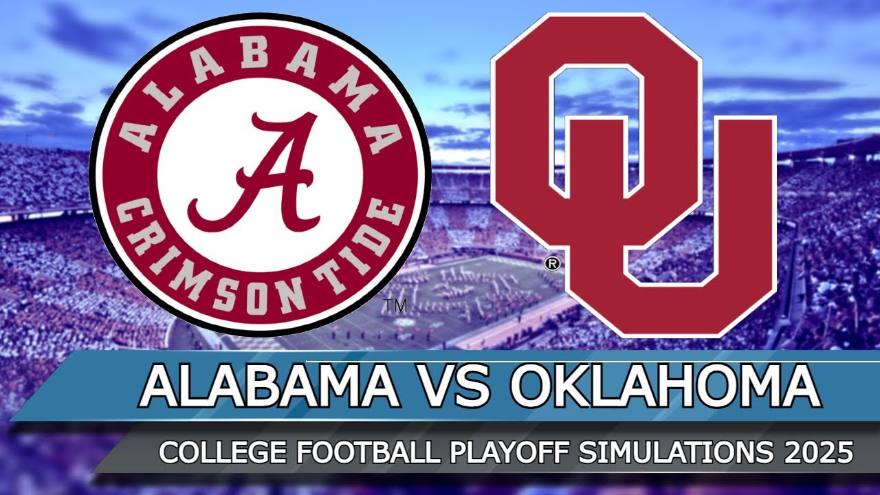 Alabama vs Oklahoma - College Football Playoff Full Game Highlights ...