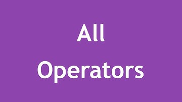[ Learn PHP 5 In Arabic ] #19 - All Operators