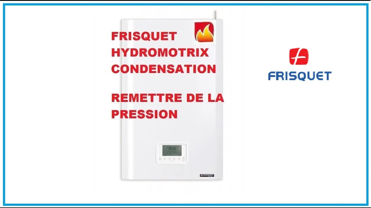 Comment remettre de la pression dans votre chaudière Frisquet Prestige — free download