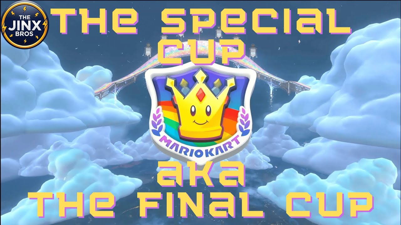 Mario Kart World: The Special Cup! 🌈 (Full Family 4-Player Race)