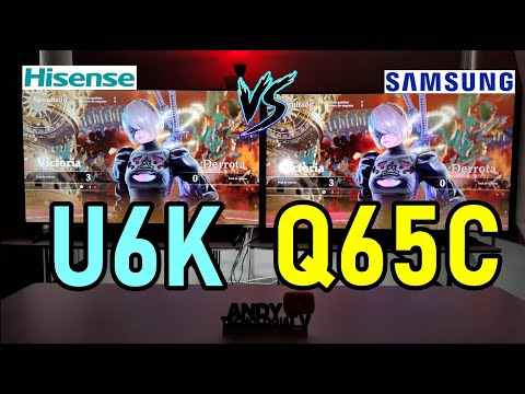 HISENSE U6K vs SAMSUNG Q65C: Smart TVs 4K QLED