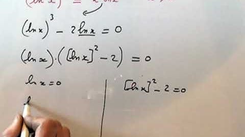 Comment résoudre une équation avec des logarithmes en terminale ?