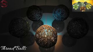 AnyoneCan_Yarn Balls | DIY ! | Decorative Balls | Lantern Decoration | How to make a Thread Ball Update