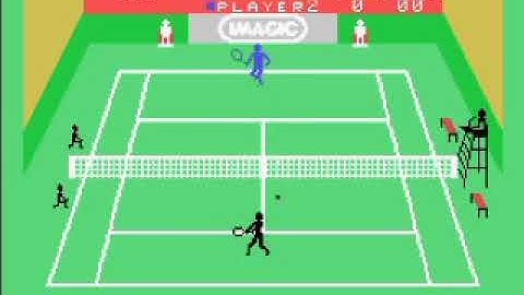 Tournament Tennis - ColecoVision - Archive Gameplay 🎮
