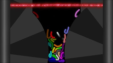 Slimy Worm Race 4 in Algodoo