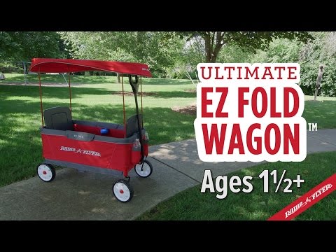 radio flyer kids ultimate ez the best folding wagon ride on radio flyer ultimate ez fold wagon