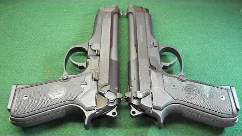 Beretta 92FS vs M9