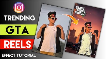 GTA San Andreas Effect Reel Tutorial | Trending GTA Effect Reel Tutorial | GTA Vector Reel Tutorial