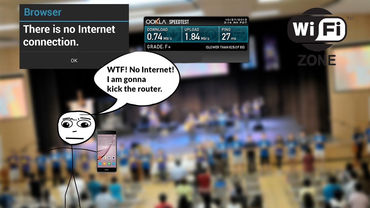 internet error 401 When Connection Drops at Public Wi Fi