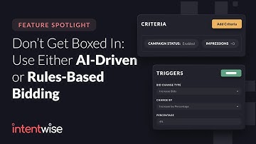 Intentwise Feature Spotlight | Flexible Bid Management