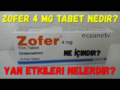 Zofer 4 MG Tablet Nedir? Zofer 4 MG Tabletin Yan Etkileri Nelerdir? Zofer Tablet Nasıl Kullanılır?