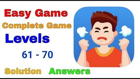 Easy Game | Brain Test level 61 - 70 sloved |