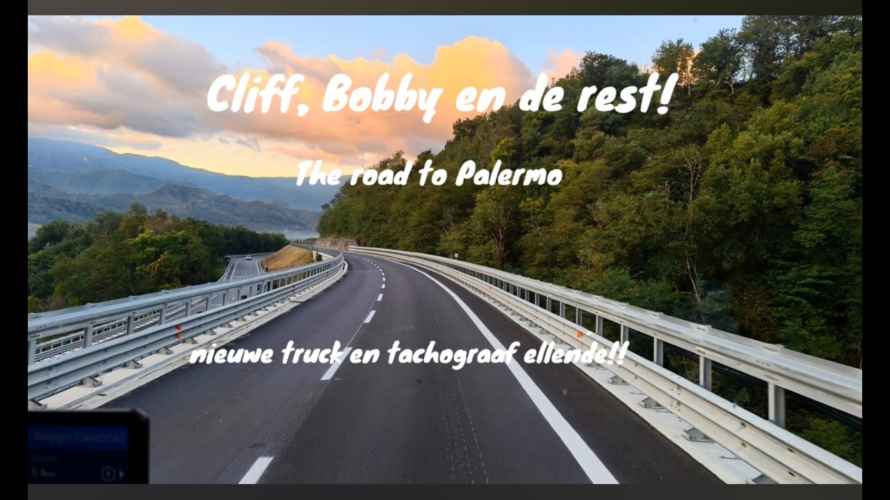 Italië avontuur1 vlog9 Onderweg naar Sicilié!