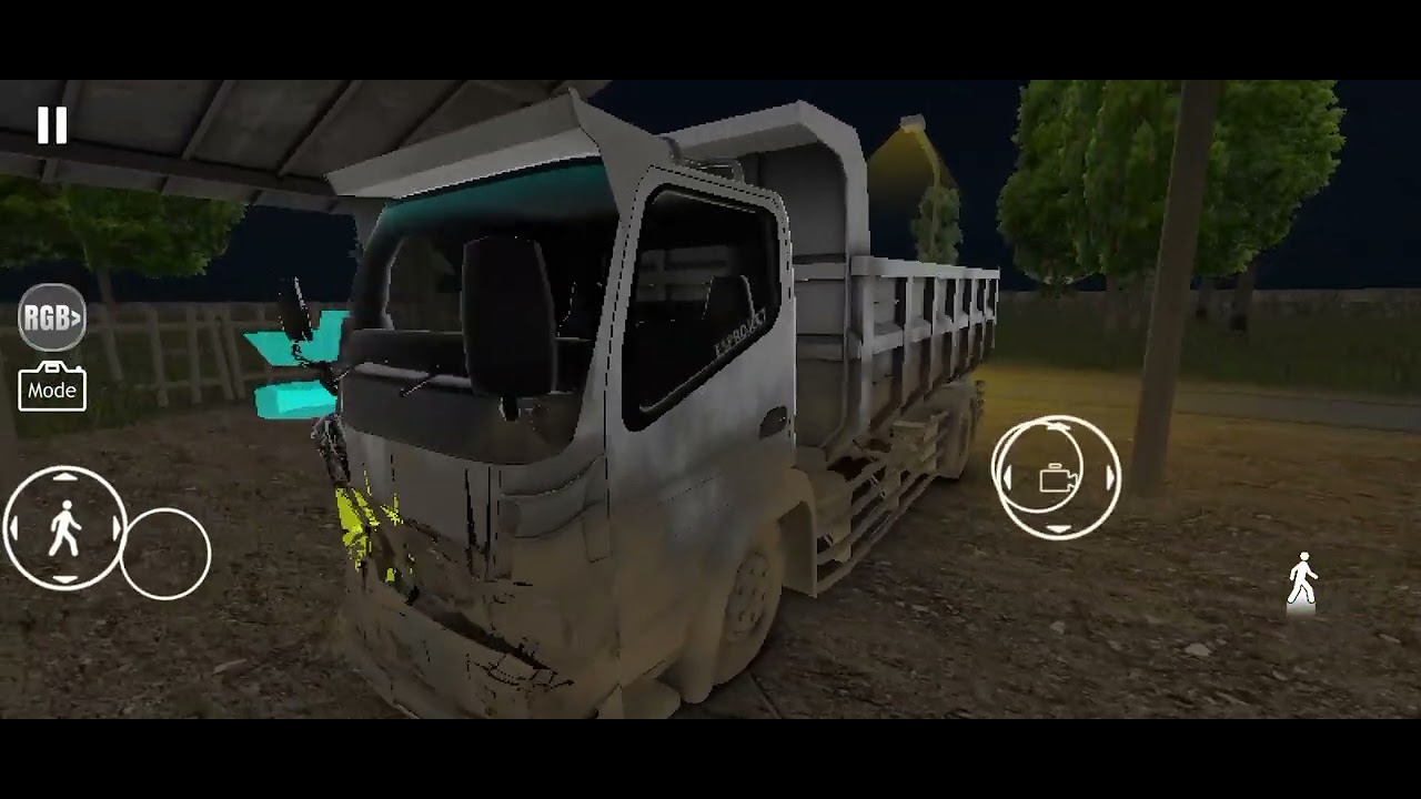 Aku modif truk canter jadi style Jambi😲😲