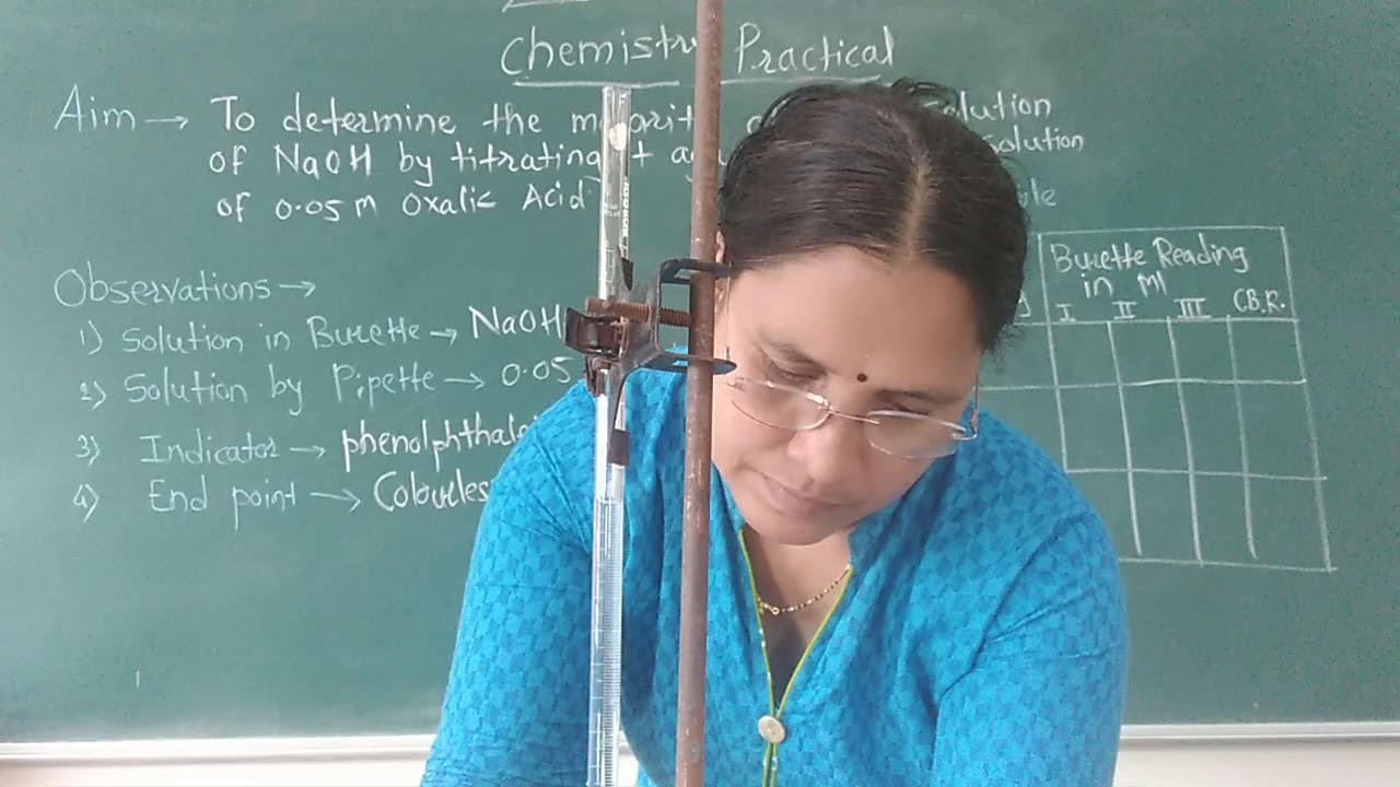 Titration  ---NaoH Vs Oxalic acid