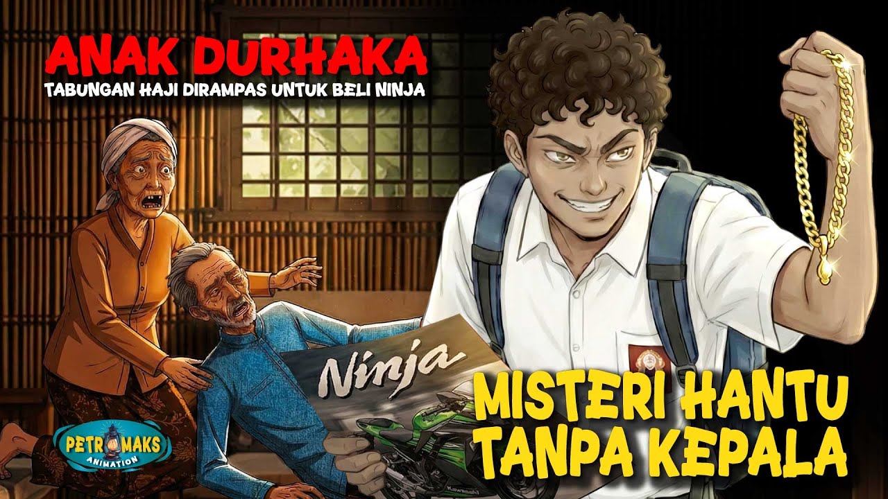 AZAB ANAK DURHAKA: Paksa Orang Tua Beli Ninja, Mati Mengenaskan Tanpa Kepala! 