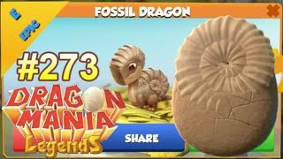 Fossil Dragon Hatching   Enchantment League Battles! - Dragon Mania Legends #273