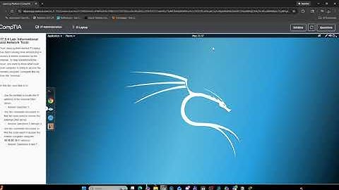 17.2.4Lab: Informational and Network Tools