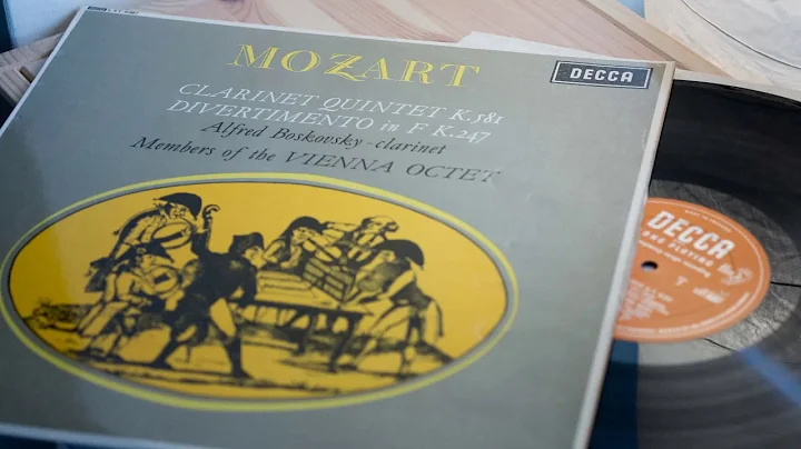 Mozart Clarinet Quintet K. 581 Alfred Boskovsky, M...