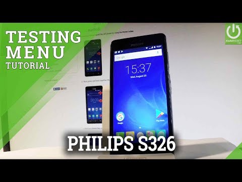 PHILIPS S326 Testing Menu / Test Mode / Hidden Menu