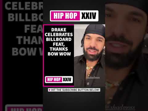 Drake Celebrates 1, 2, 3 With Bow Wow - #Shorts