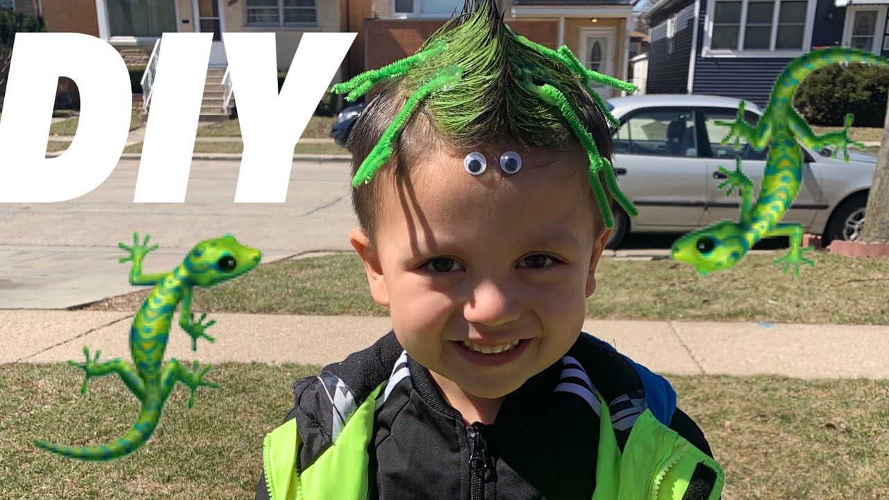 Sweet Sugar Blossoms: Crazy, Wacky Hair Day Idea for Boys