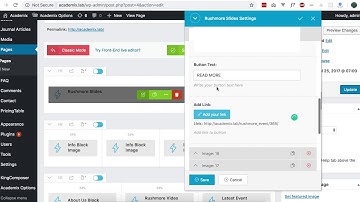Academix home slider image change