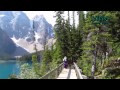 Virtual Hike: Moraine Lake Banff National Park, Alberta -Actual Sound/18min