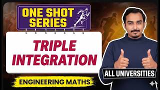 TRIPLE INTEGRATION | ONE SHOT | ENGINEERING MATHS | ENGINEERING FIRST YEAR |MUMBAI UNIVERSITY| DBATU