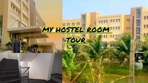 My Hostel Room Tour || Rules and Regulations of Girls hostel SOA UNIVERSITY 🎓