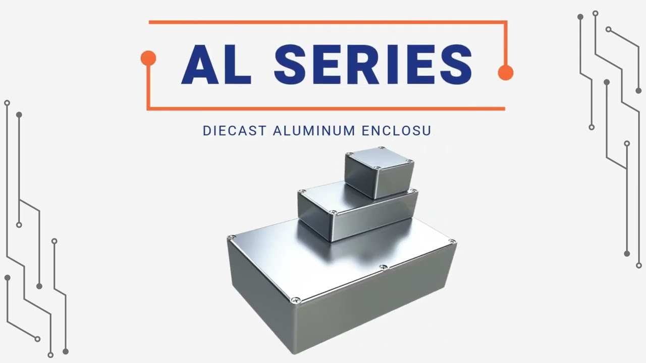 AL-70P Small Diecast Aluminum Potting Box