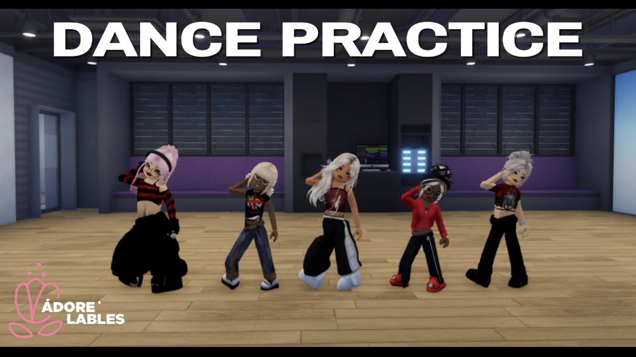SAPHIRE 'Pretty Savage' Dance Practice | ROBLOX KPOP