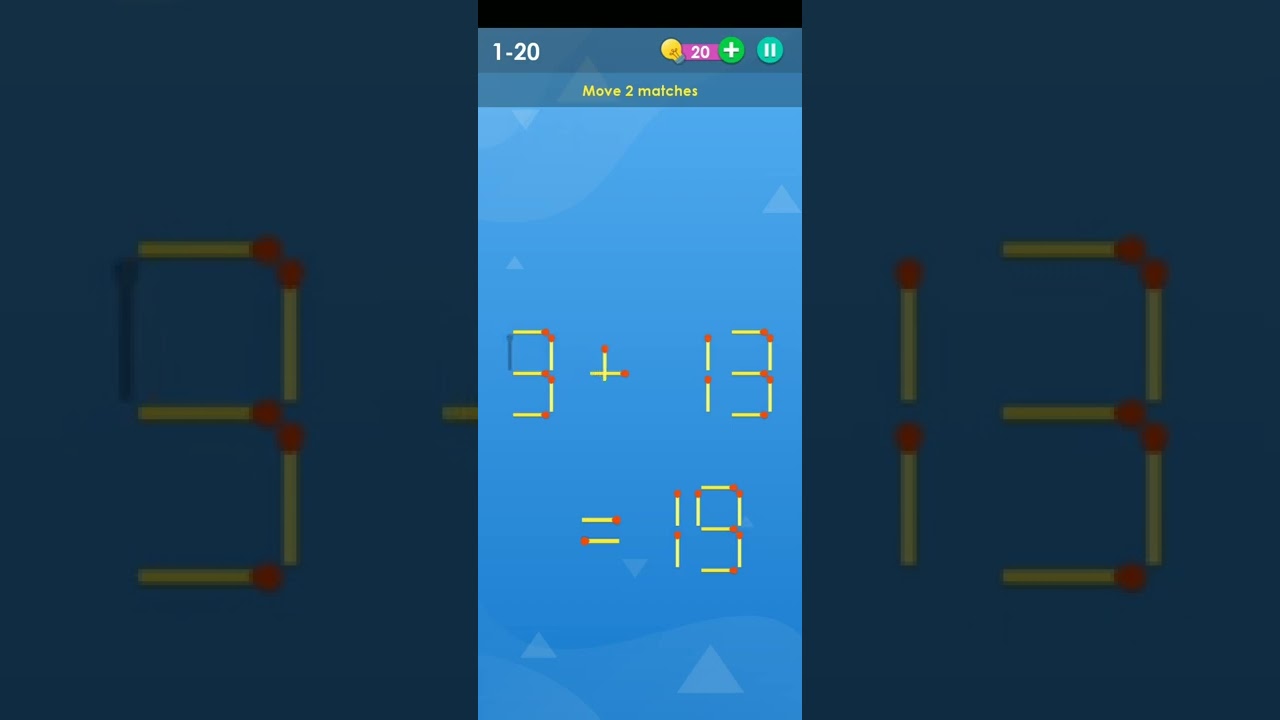 Smart puzzles / matches level 1-20