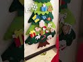 Baby Christmas Tree Sticker Toy for Fun Holiday Learning Play#shorts #babytoys #babygrowth