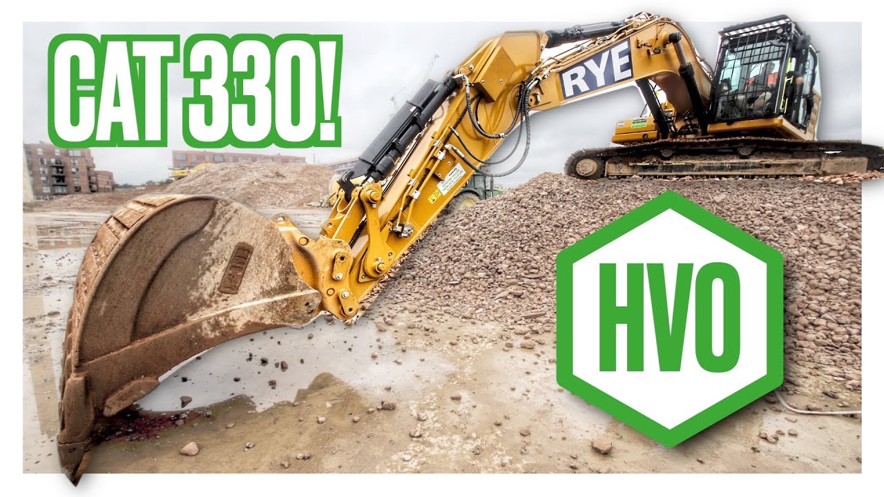 Next Generation CAT 330 HVO FUEL! YouTube