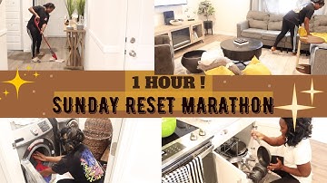 2022 CLEAN WITH ME MARATHON | SUNDAY RESET ROUTINE | CLEANING MOTIVATION.  @Tamekia Rosero