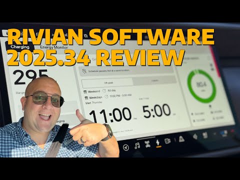 Rivian Update 2025.34 Review - Smart Charging, Co-Steer, EQ Improvements, and More