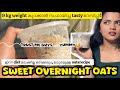 മടുക്കാതെ ഇനി diet എടുക്കാനുള്ള ഒരു Sweet oats recipe😋 #overnightoatsrecipe #overnightoats 