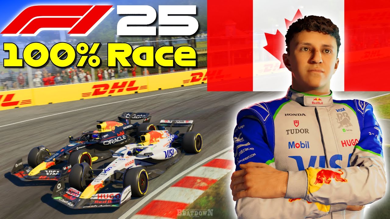 F1 25 - Hadjar's Rise To Glory #10: 100% Race Canada