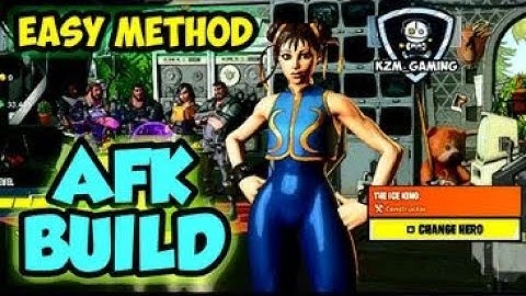 Easy Retrieve The Data Build AFK BUILD EASY METHOD Stw 140/160 How To AFK 2022 Stw