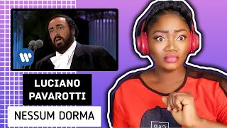 AFRICAN OPERA SINGER REACTS TO Luciano Pavarotti  Nessun Dorma (The Three Tenors in Concert 1994)