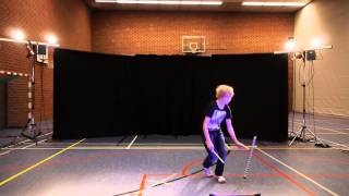 NK Jongleren 2012 Devilstick Freestyle Casper Klop 3rd place