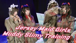 Your Local Maid Cafe Girls Had Invited You For A Muddy Experience! | メイド | 泥んこジャージ