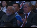 PM Narendra Modi watches Hindi Song dance by foreign children in Kyrgyzstan