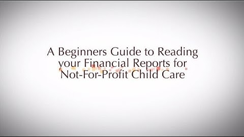 Reading Financial Reports