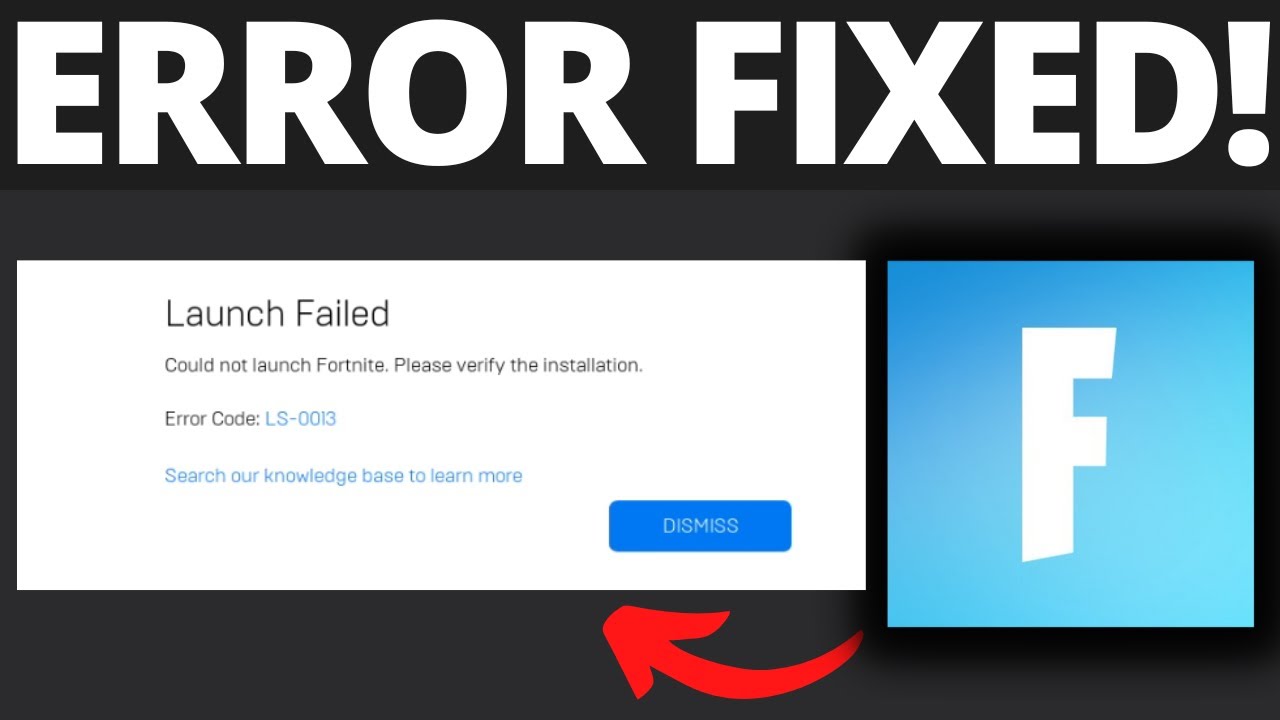 How to Fix Epic Game Launcher's LS-0013 Error on Windows
