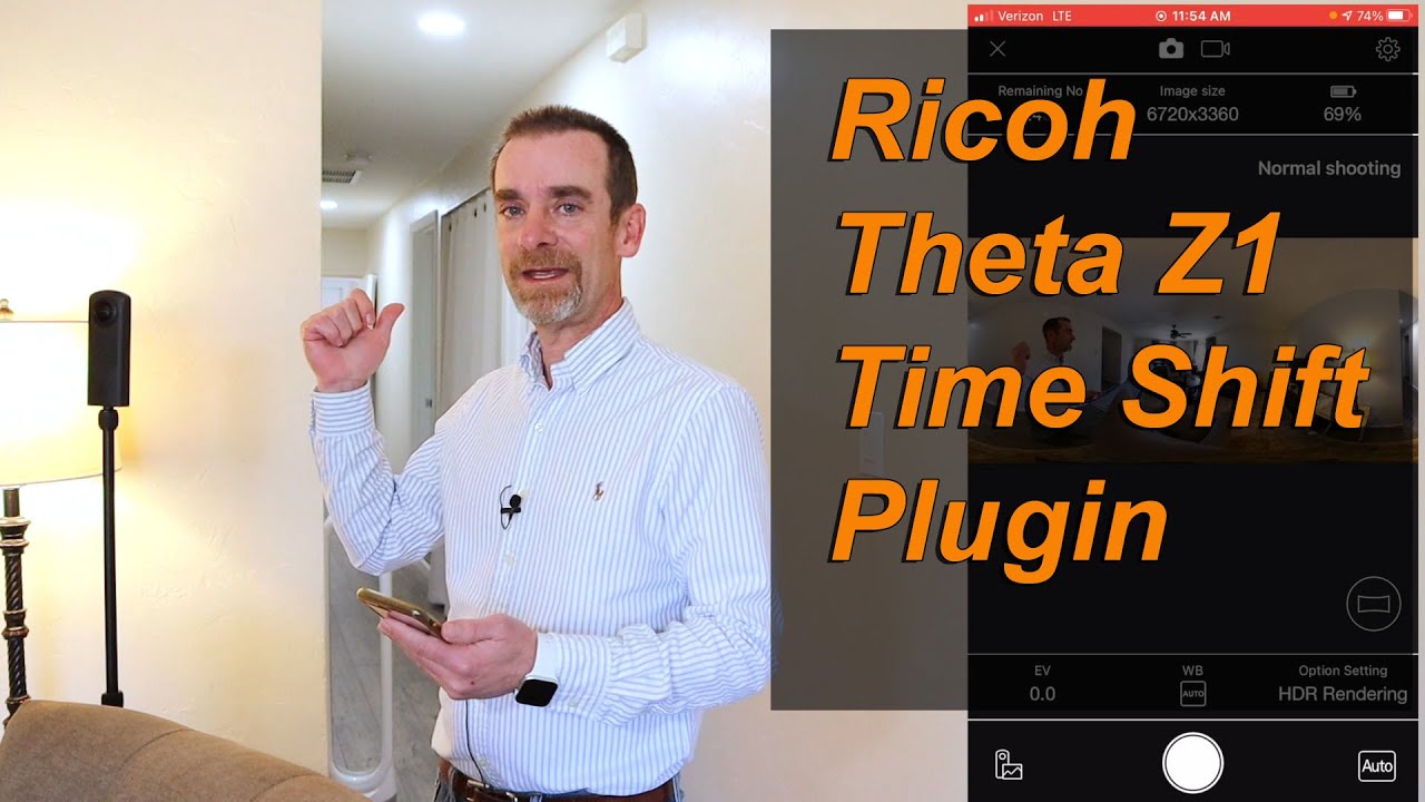 Theta Z1 Time Shift Tutorial - 360 Camera With Unique Plugins
