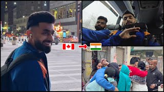 Finally after 6.5 years going to INDIA || How we got Cheap Flight through New york city || VK252